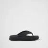 Sandalias de goma con tiras Sandalias de goma con tiras