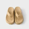 Sandalias de goma con tiras Sandalias de goma con tiras
