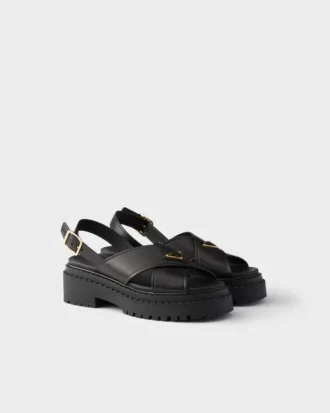 Sandalias de piel