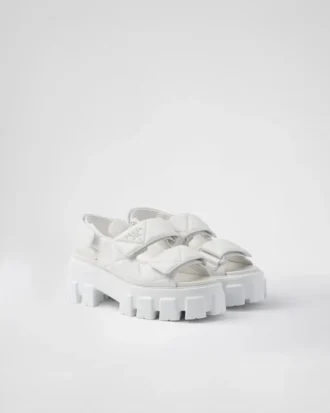 Sandalias de piel napa Monolith