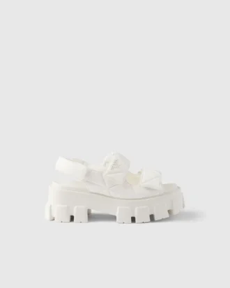 Sandalias de piel napa Monolith