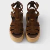 Sandalias gladiadoras de ante Sandalias gladiadoras de ante