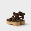 Sandalias gladiadoras de ante Sandalias gladiadoras de ante