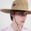 Sombrero de paja trenzada Sombrero de paja trenzada
