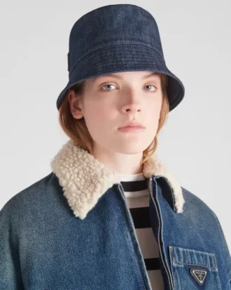 Sombrero de pescador de denim