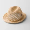 Sombrero fedora de ganchillo Sombrero fedora de ganchillo