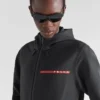 Sudadera con capucha de doble jersey reciclado Sudadera con capucha de doble jersey reciclado