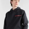 Sudadera con capucha de doble jersey reciclado Sudadera con capucha de doble jersey reciclado