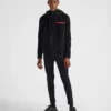 Sudadera con capucha de forro polar de mezcla de lana Sudadera con capucha de forro polar de mezcla de lana