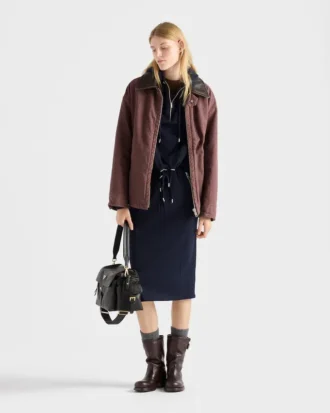 Sudadera con capucha de lana y cachemira