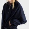Sudadera con capucha de lana y cachemira Sudadera con capucha de lana y cachemira