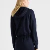 Sudadera con capucha de lana y cachemira Sudadera con capucha de lana y cachemira