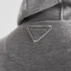 Sudadera con capucha de mezcla de cachemira Sudadera con capucha de mezcla de cachemira
