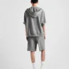 Sudadera con capucha de mezcla de cachemira Sudadera con capucha de mezcla de cachemira