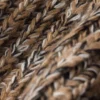 Sudadera con capucha de punto melange