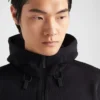 Sudadera con capucha de tejido técnico Sudadera con capucha de tejido técnico