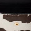 Tarjetero de cuero estampado con correa para el hombro Tarjetero de cuero estampado con correa para el hombro