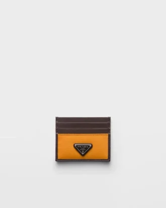 Tarjetero Prada Speedrock de Re-Nylon y piel