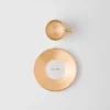 Taza de café de porcelana – Oro macizo Taza de café de porcelana – Oro macizo