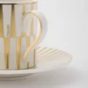 Taza de café de porcelana – Rayas Taza de café de porcelana – Rayas