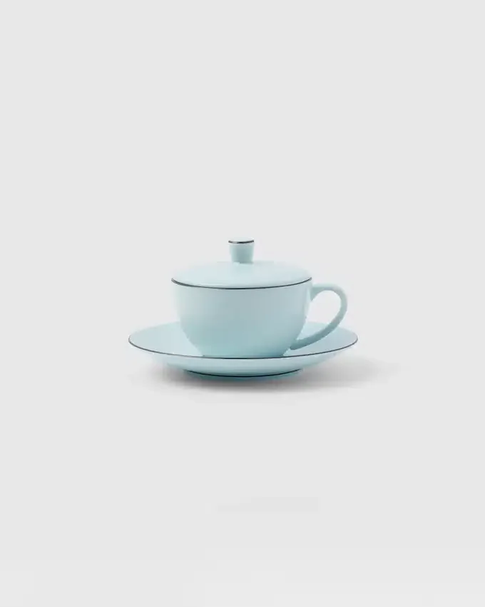 Taza de café espresso de porcelana – Celadón Taza de café espresso de porcelana – Celadón