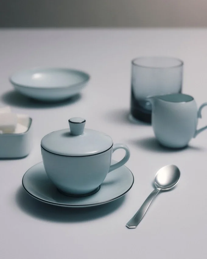 Taza de café espresso de porcelana – Celadón Taza de café espresso de porcelana – Celadón