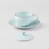 Taza de capuchino de porcelana – Celadón Taza de capuchino de porcelana – Celadón