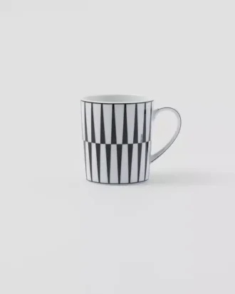 Taza de porcelana – Rayas Taza de porcelana – Rayas