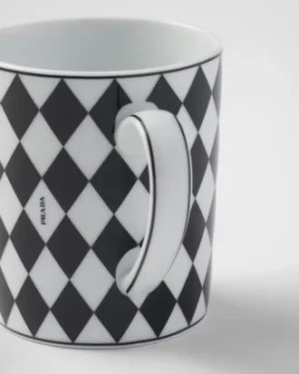 Taza de porcelana – Tablero de ajedrez Taza de porcelana – Tablero de ajedrez