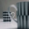 Taza de porcelana – Tablero de ajedrez Taza de porcelana – Tablero de ajedrez