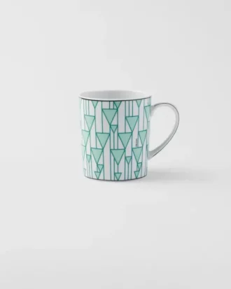 Taza de porcelana – Verde Viena Taza de porcelana – Verde Viena