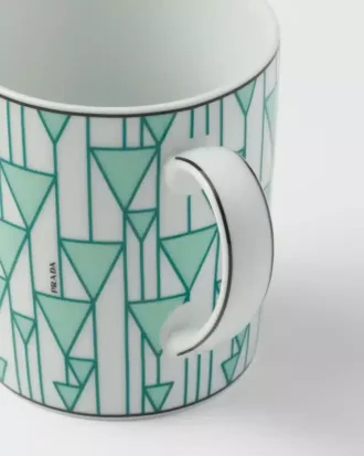Taza de porcelana – Verde Viena Taza de porcelana – Verde Viena