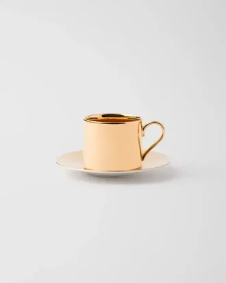 Taza de té de porcelana – Oro macizo