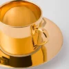 Taza de té de porcelana – Oro macizo Taza de té de porcelana – Oro macizo