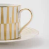 Taza de té de porcelana – Rayas Taza de té de porcelana – Rayas