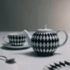Tetera de porcelana – Tablero de ajedrez Tetera de porcelana – Tablero de ajedrez