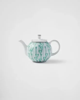 Tetera de porcelana – Verde Viena
