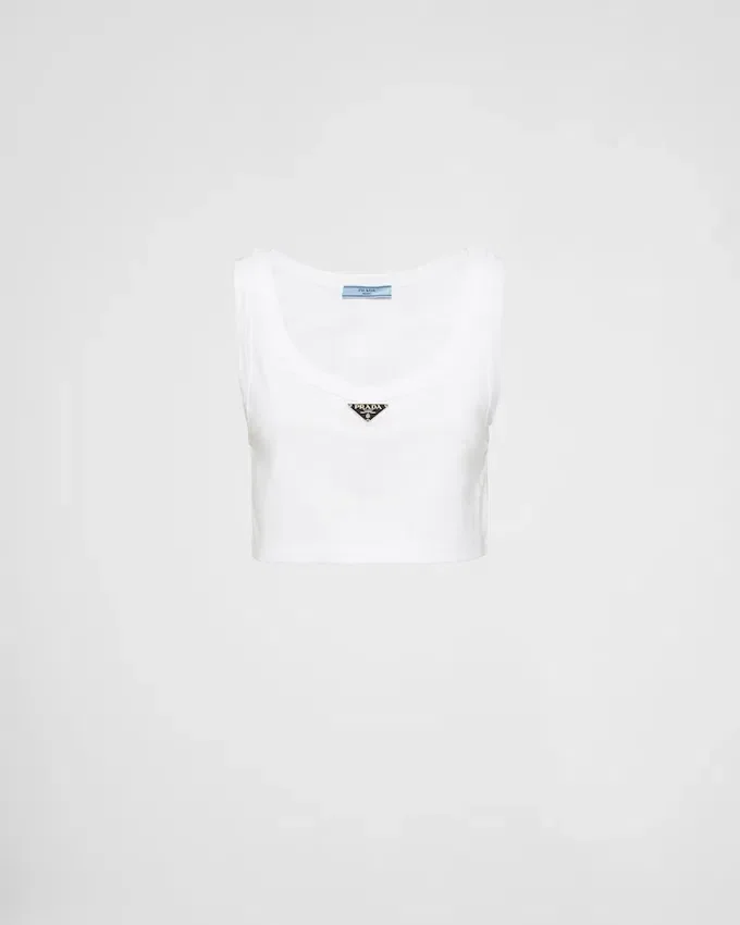 Top corto de jersey Top corto de jersey