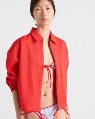 Top de bikini de jersey interlock Top de bikini de jersey interlock