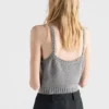 Top de cachemira con punto Argyle Top de cachemira con punto Argyle