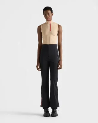 Top de cuello alto Re-Nylon