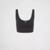 Top de jersey elástico Top de jersey elástico