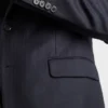 Traje de cachemira y lana de un solo botonadura Traje de cachemira y lana de un solo botonadura