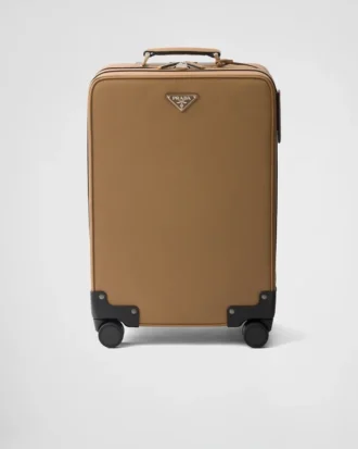 Trolley de piel Saffiano