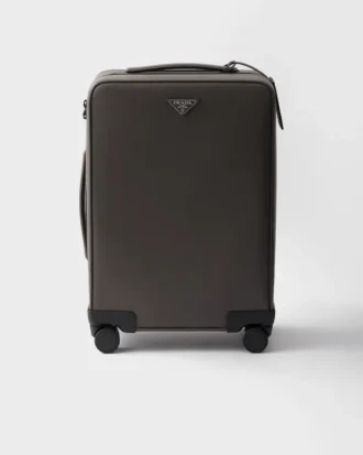 Trolley de piel Saffiano