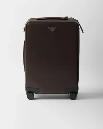 Trolley de piel Saffiano