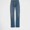 Vaqueros de cinco bolsillos de denim orgánico Vaqueros de cinco bolsillos de denim orgánico