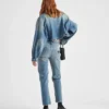 Vaqueros de cinco bolsillos de denim orgánico Vaqueros de cinco bolsillos de denim orgánico