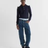 Vaqueros de denim de cinco bolsillos Vaqueros de denim de cinco bolsillos
