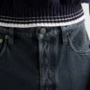 Vaqueros de denim de cinco bolsillos Vaqueros de denim de cinco bolsillos